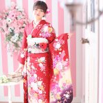 🌸桜の時期に振袖撮影👘